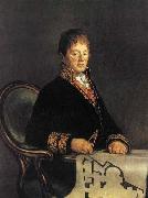 Portrait of Juan Antonio Cuervo Francisco de goya y Lucientes